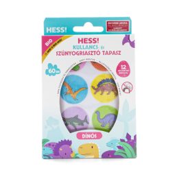   Elysium HESS! kullancs- és szúnyogriasztó dínós tapasz enyhébb aromával, 0-3 éves kortól (60 db)