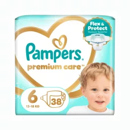 Pampers Premium Care pelenka, Junior 6, 13 kg+, 38 db