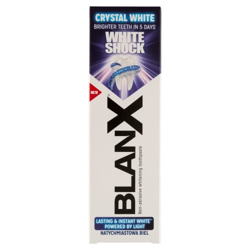 Blanx fogfehérítő fogkrém White shock 75ml