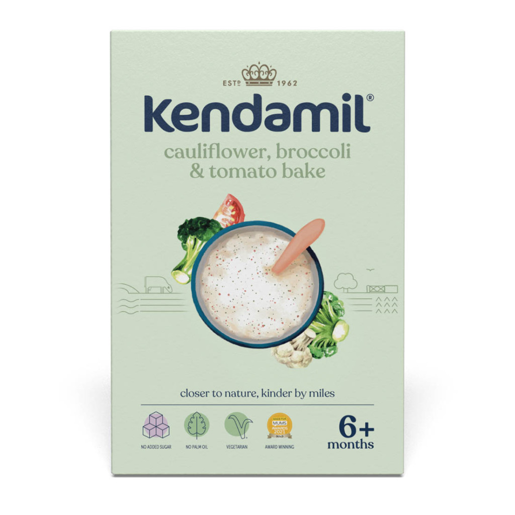 Kendamil tejes kása brokkolival, karfiollal és paradicsommal 6 hó + (150 g)