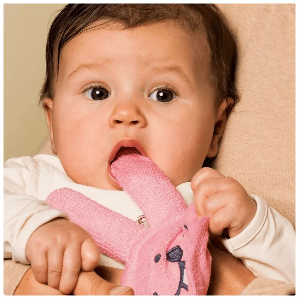 MAM szájápoló nyuszi 0 hó+ (rózsaszín)