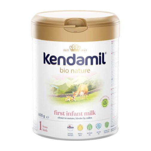 Kendamil BIO Nature 1 tejalapú anyatej-helyettesítő tápszer 0 hó+ (800 g)