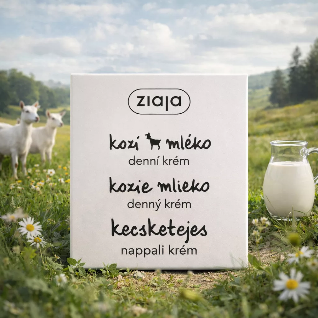 ZIAJA Kecsketejes nappali krém (50 ml)