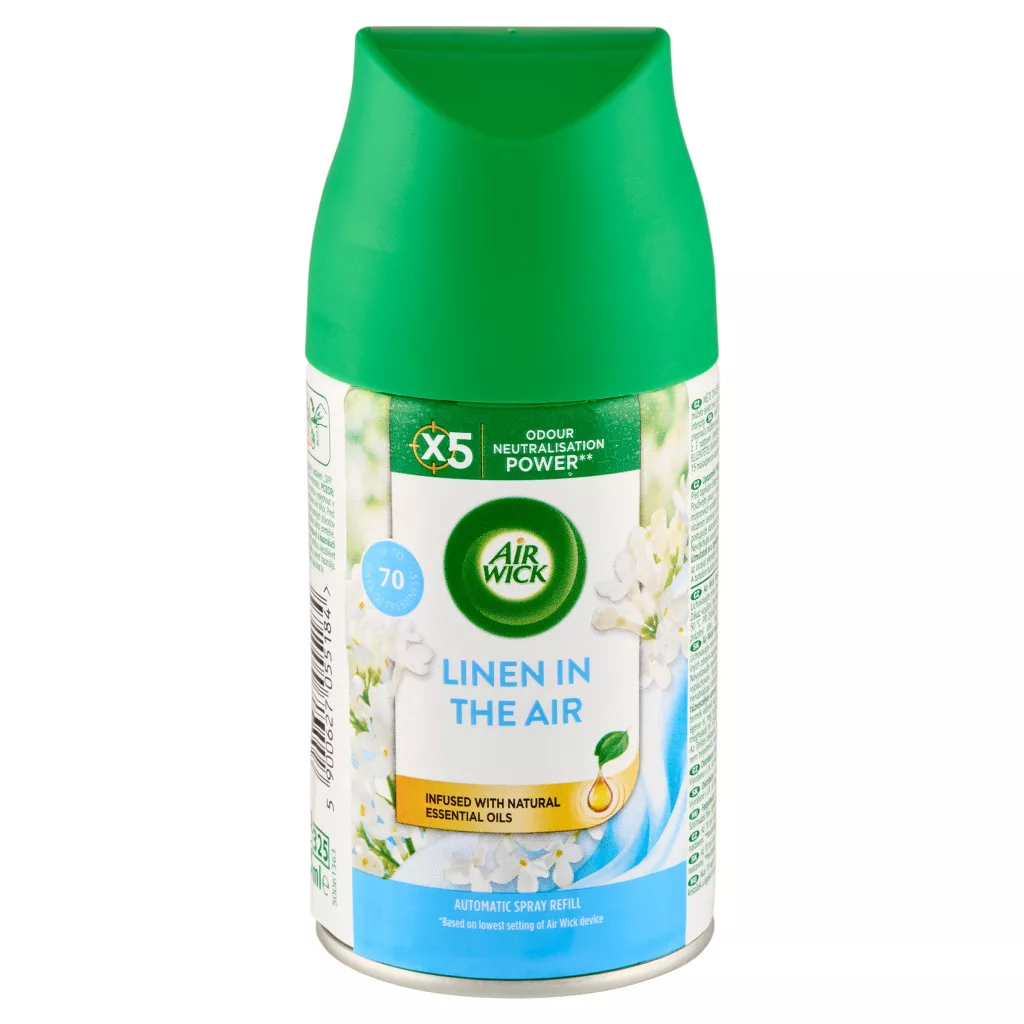 Air Wick Freshmatic Automata légfrissítő spray utántöltő Frissen mosott ruha (250 ml)