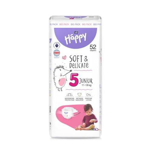 Bella Happy pelenka 5, 11-18 kg (52 db)