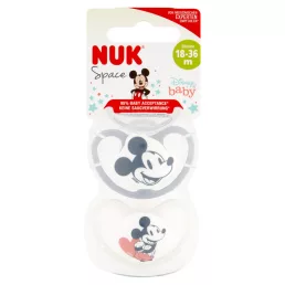 NUK Space játszócumi Mickey 18-36 hó 2 db (fiú)