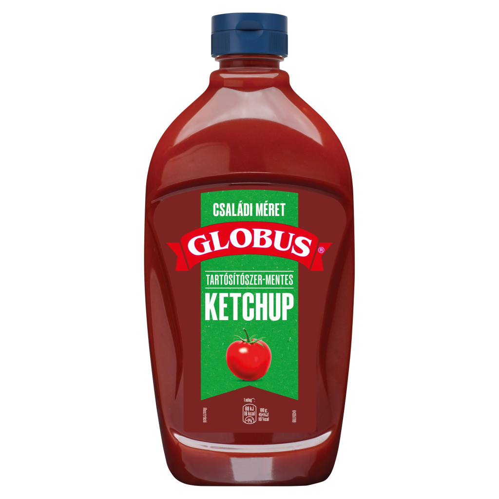 Globus Ketchup, flakonos (840 g)