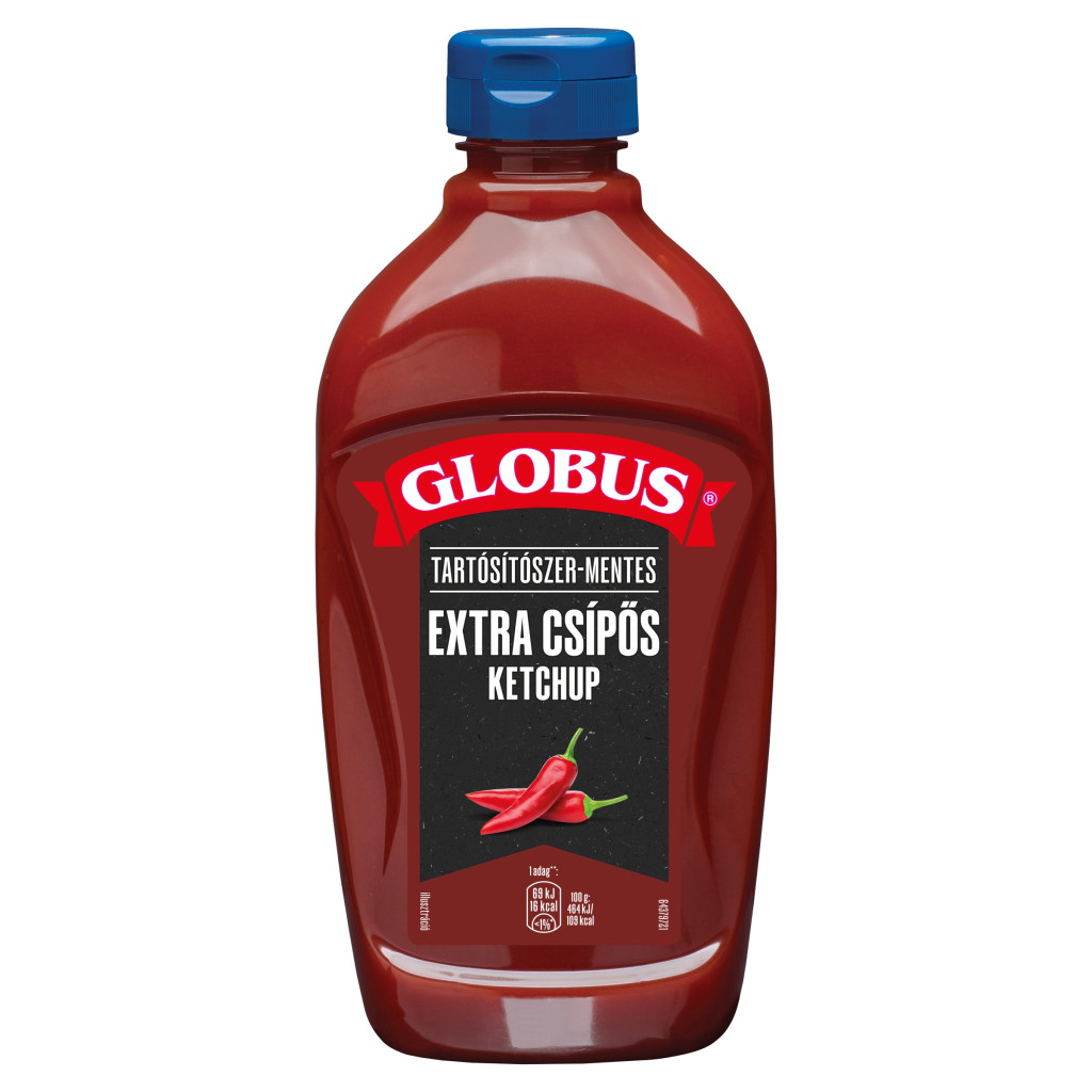 Globus Extra csípős Ketchup (485 g)