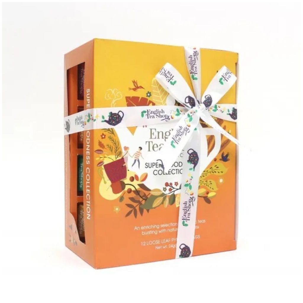 English Tea Shop Piramis Goodness bio teaválogatás díszdobozban (12 filter)