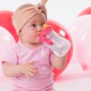 B.box csőrös itatópohár 240 ml (málnapiros)