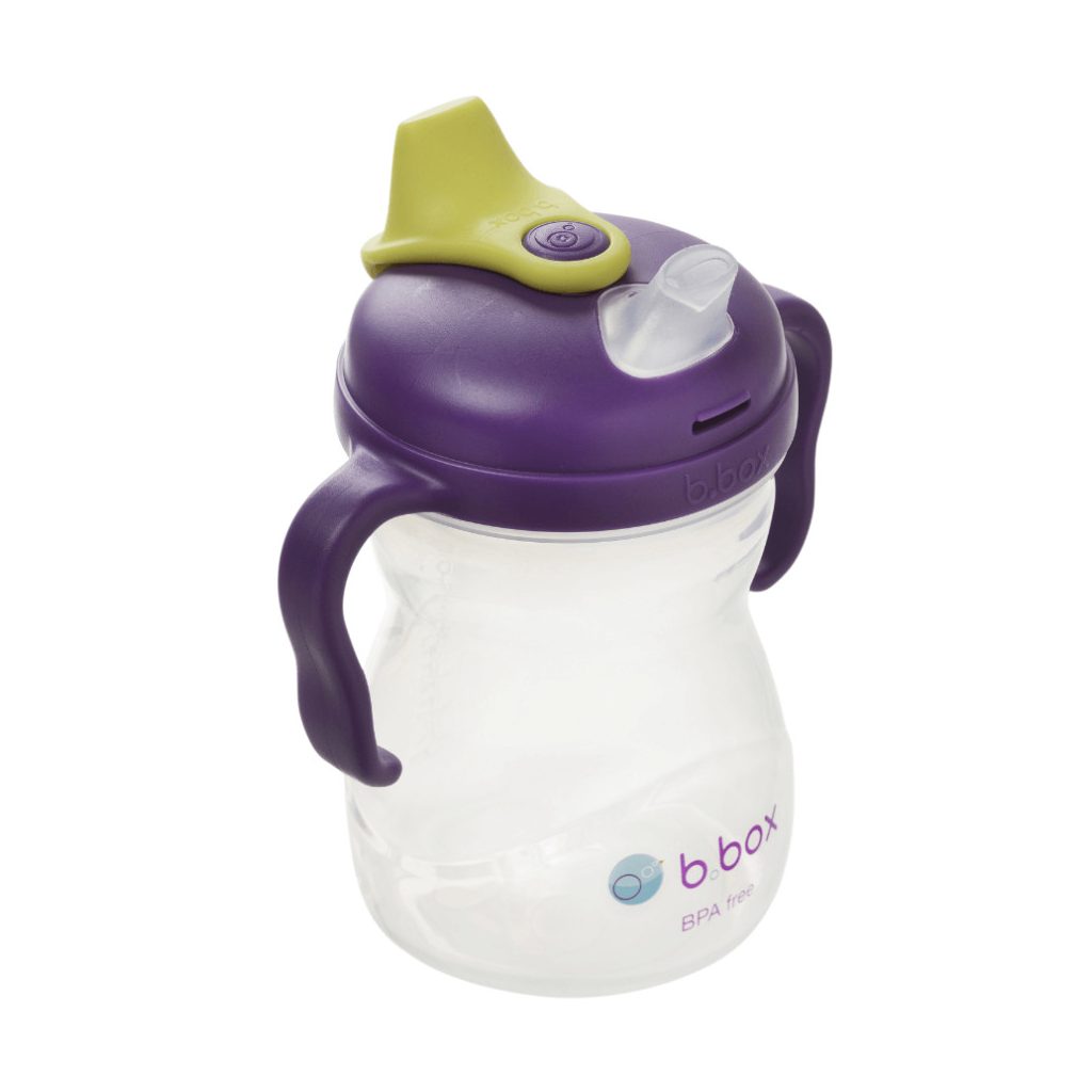 B.box csőrös itatópohár 240 ml (szőlőlila)