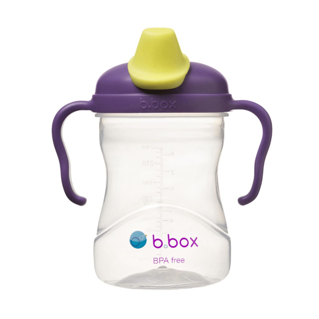 B.box csőrös itatópohár 240 ml (szőlőlila)