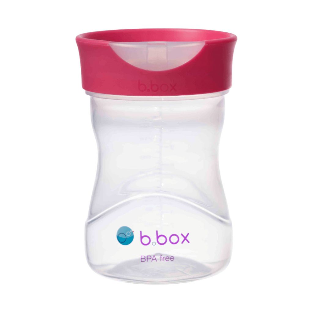 B.box tanulópohár 240 ml (málnapiros)