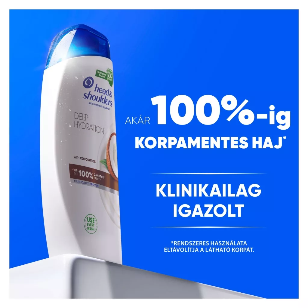 Head & Shoulders Mélyhidratáló korpásodás elleni Sampon 400 ml