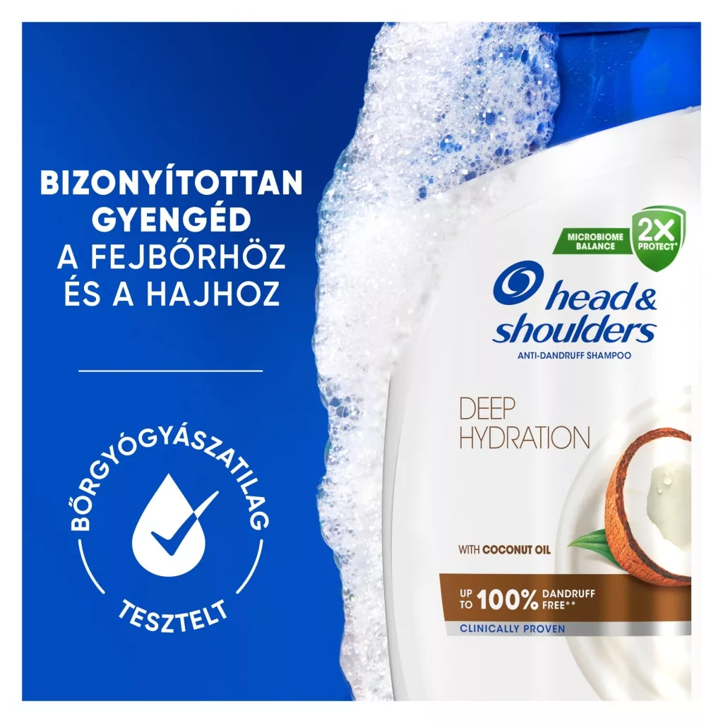 Head & Shoulders Mélyhidratáló korpásodás elleni Sampon 400 ml