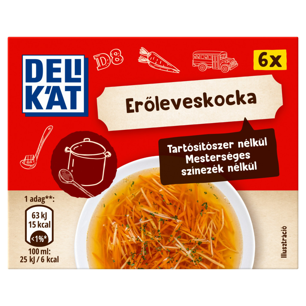 Delikát Erőleves kocka (60 g)
