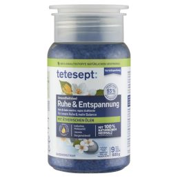 Tetesept Fürdősó Lazítás és belső nyugalom (600 g)