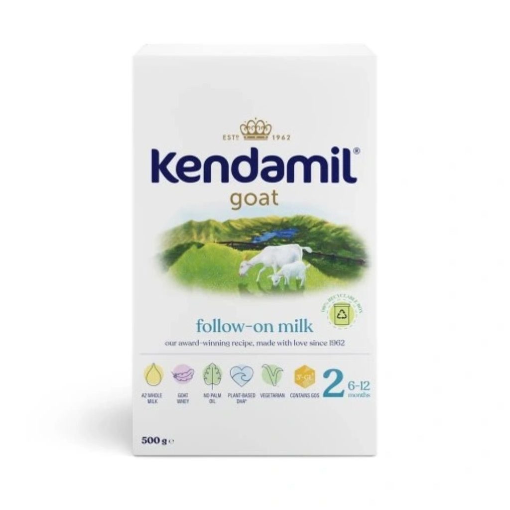 Kendamil 2 kecsketej alapú anyatej-kiegészítő tápszer 2 6-12 hó (500 g)