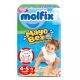 Molfix úszópelenka, méret: 4-5 (9-15 kg), 11 db