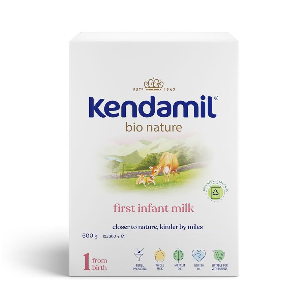 Kendamil BIO Nature 1 tejalapú anyatej-helyettesítő tápszer 0 hó+ (600 g)