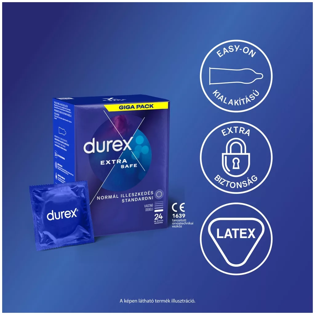 Durex Extra Safe óvszer (24 db)