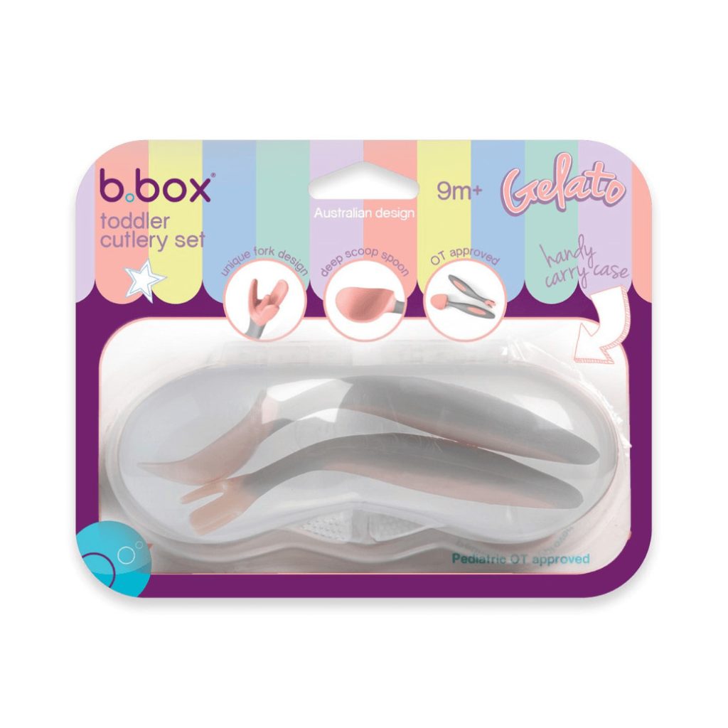 B.box evőeszköz készlet tárolóval (pasztell rózsa)