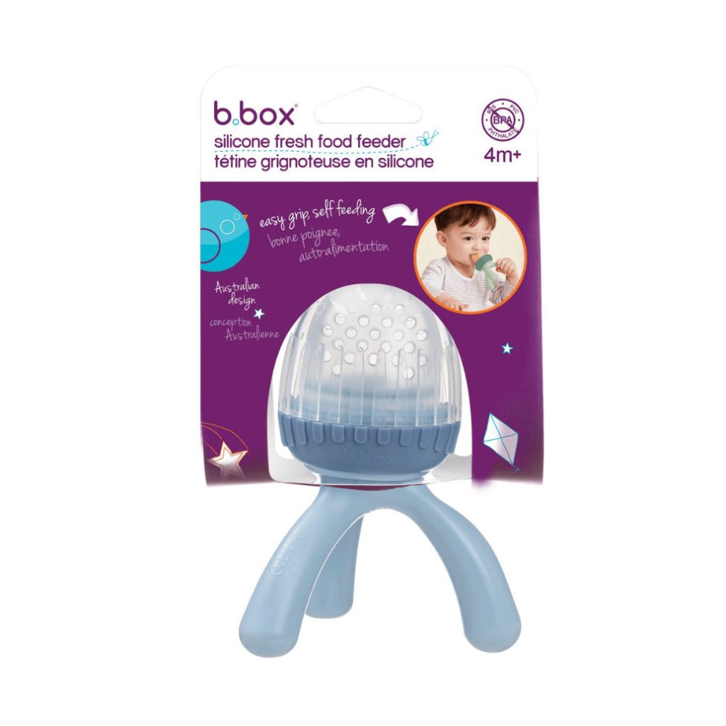 B.box szilikon etetőháló (pasztell kék)