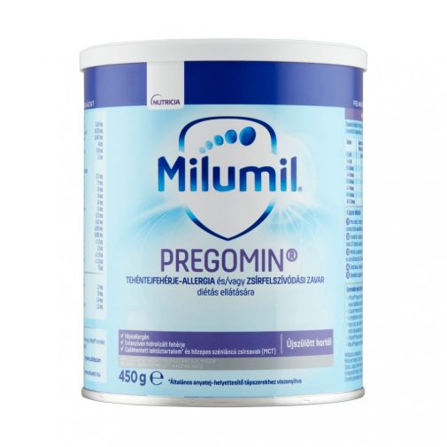 Milumil Pregomin speciális gyógyászati célra szánt élelmiszer 0hó+ (450 g)