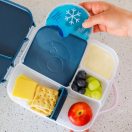 B.box uzsonnásdoboz hűthető rekesszel (kék)