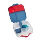 B.box uzsonnásdoboz hűthető rekesszel (kék)