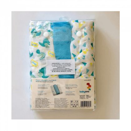 BabyOno textilpelenka - kék (3 db)