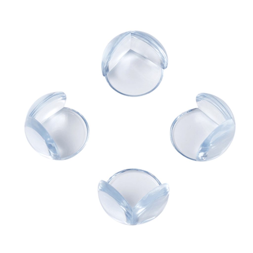 BabyOno sarokvédő lekerekített, átlátszó (4 db)