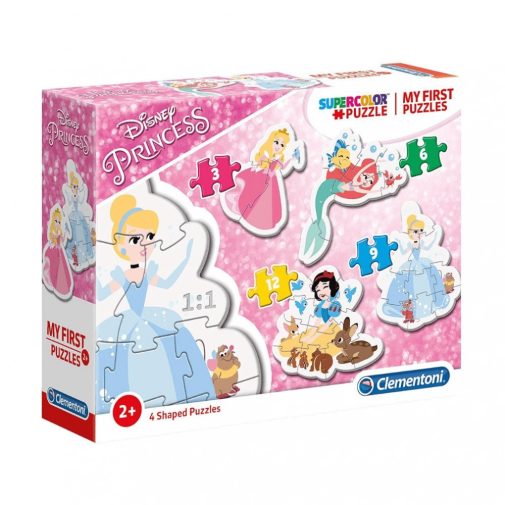Clementoni bébipuzzle - Hercegnők