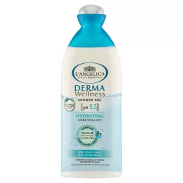   L'Angelica Derma Wellness hidratáló tusfürdő - Aloe verával - ph 5.5 B5 vitaminnal - 250ml