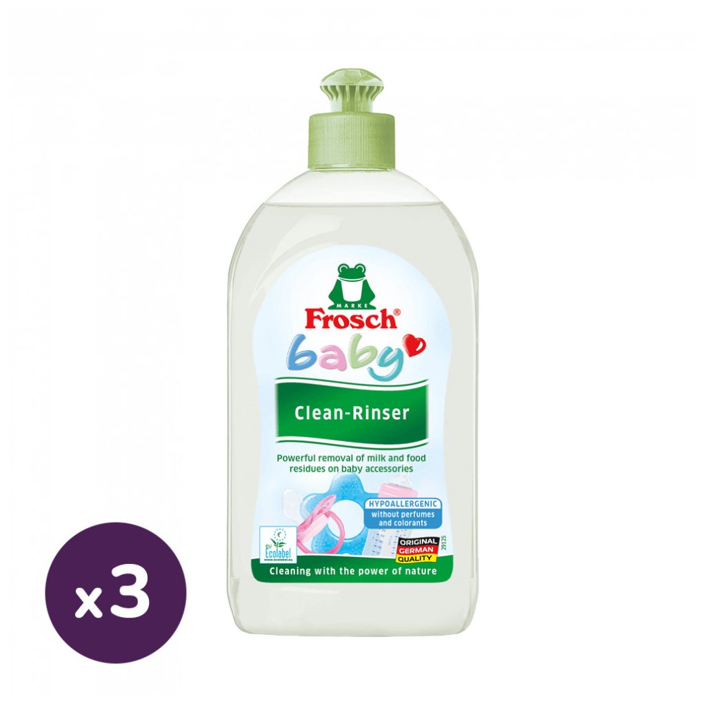 Frosch Baby mosogatószer 3x500 ml