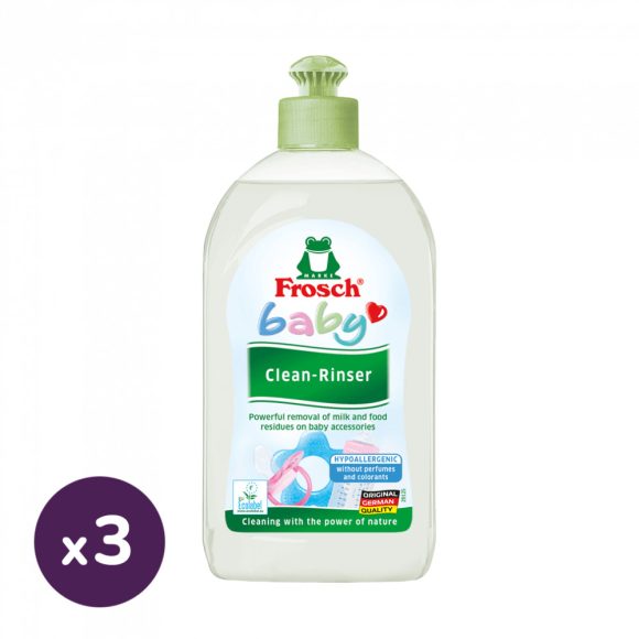 Frosch Baby mosogatószer 3x500 ml