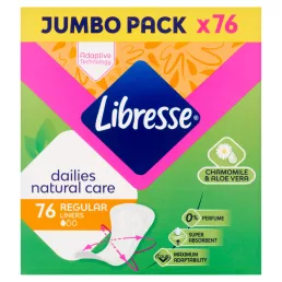 Libresse Dailies Natural Care tisztasági betét (76 db)