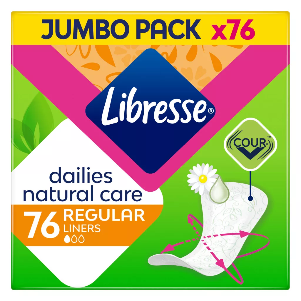 Libresse Dailies Natural Care tisztasági betét (76 db)