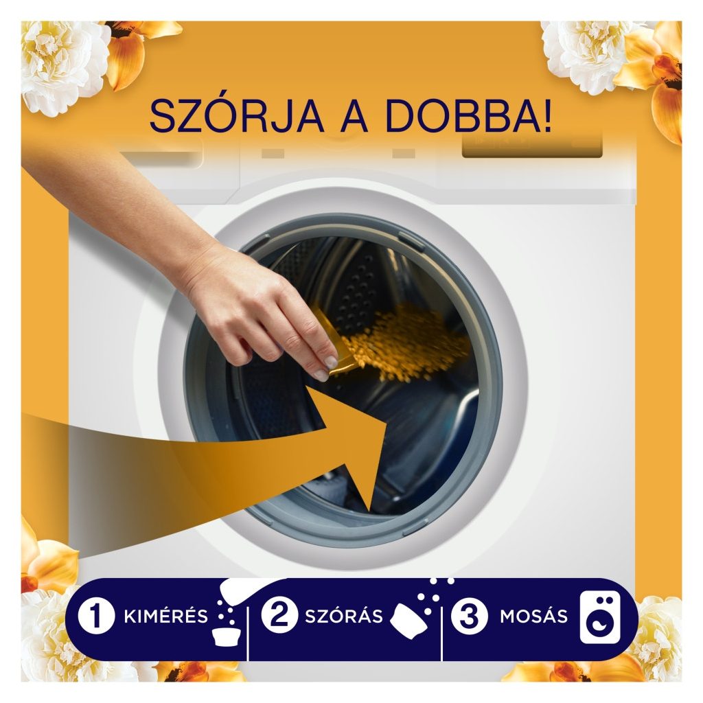 Lenor Orchid & Vanilla illatgyöngy 195 g (16 mosás)