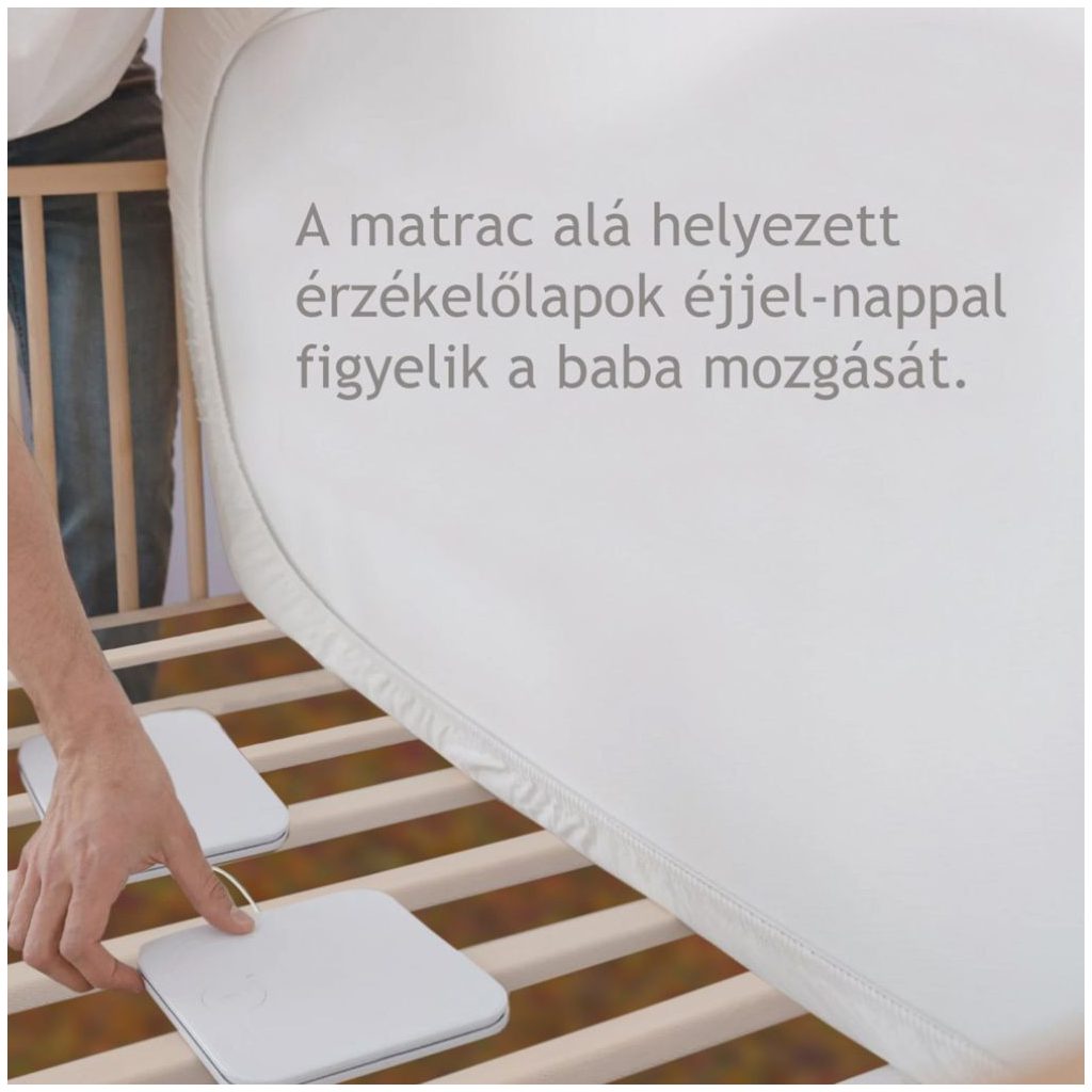 Angelcare légzésfigyelő és kamerás bébiőr