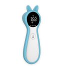 Elysium TP600 érintésmentes infravörös digitális lázmérő szilikon tokkal - Kék + ajándék elemmel