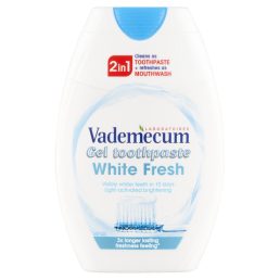 Vademecum 2in1 White fresh fogkrém (75 ml)