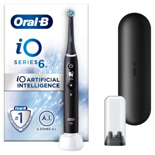 Oral-B iO Series 6 Elektromos fogkefe fekete