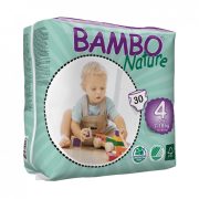   MEGSZŰNT - Bambo Nature öko pelenka, Maxi 4, 7-18 kg, 30 db