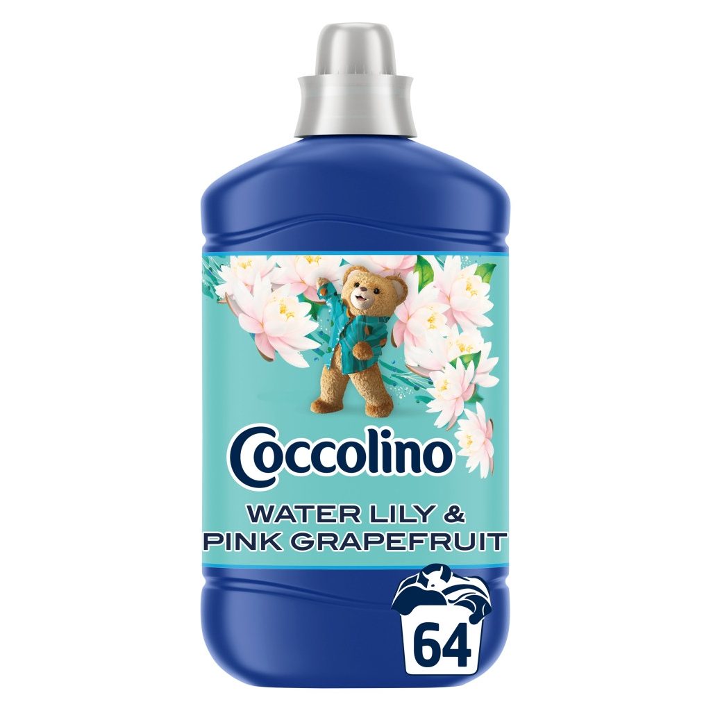 Coccolino Water Lily&Pink Grapefruit öblítőkoncentrátum 1600 ml (64 mosás)