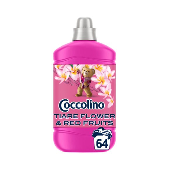 Coccolino Tiare Flower&Red Fruits öblítőkoncentrátum 1600 ml (64 mosás)