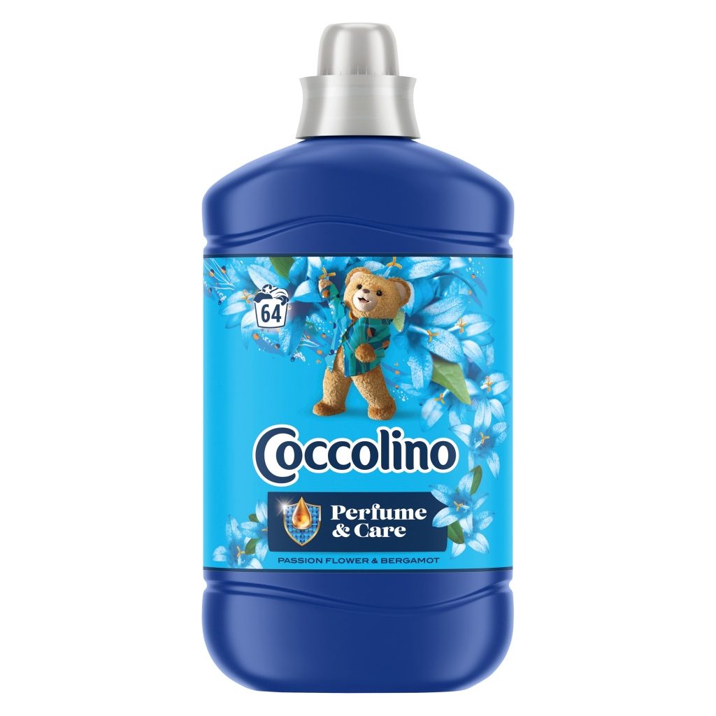 Coccolino Passion Flower&Bergamot öblítőkoncentrátum 1600 ml (64 mosás)