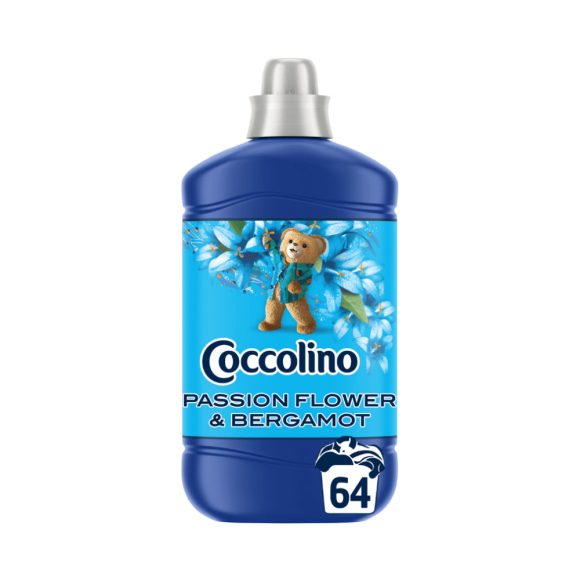 Coccolino Passion Flower&Bergamot öblítőkoncentrátum 1600 ml (64 mosás)