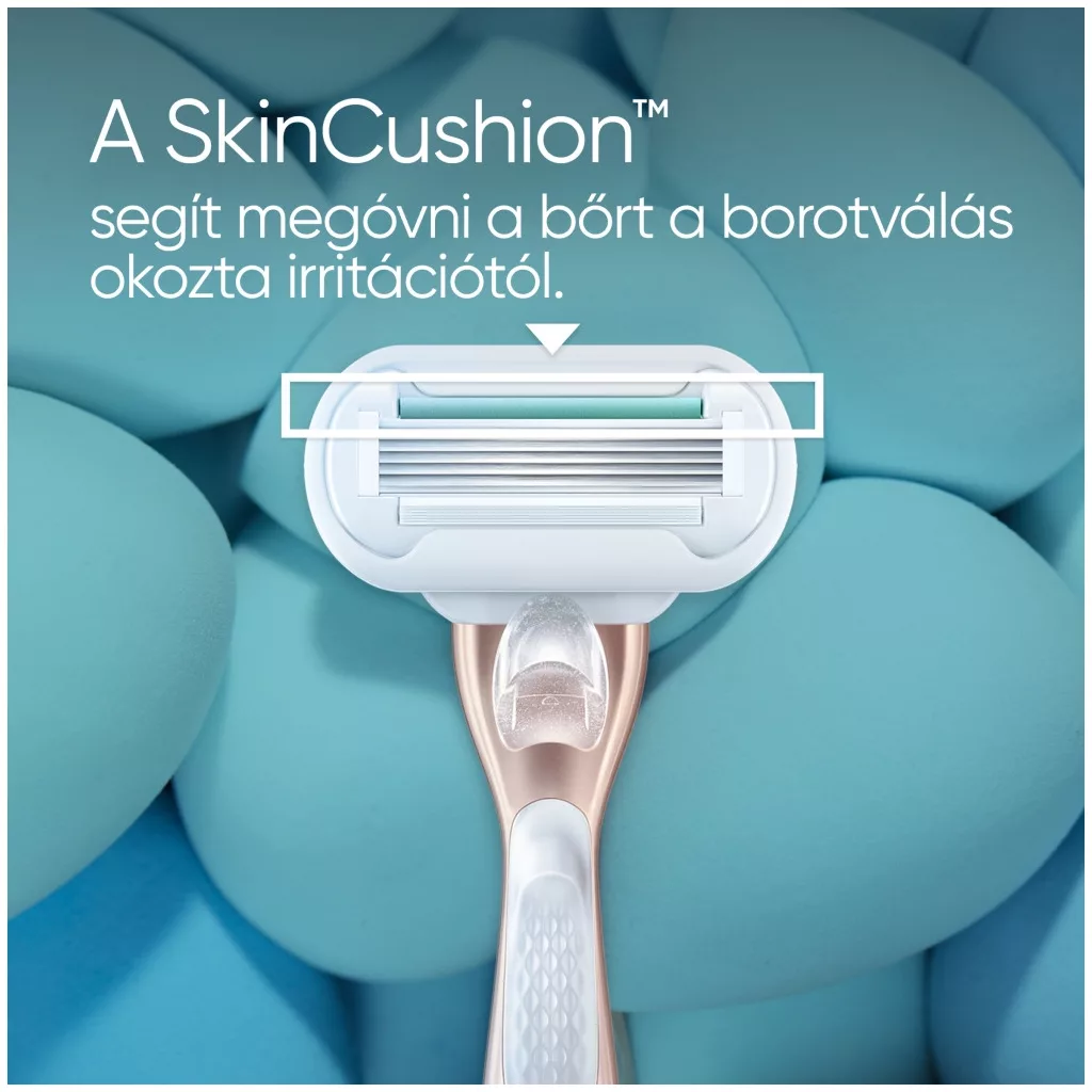 Gillette Venus Deluxe Smooth Sensitive borotva (3 db borotvabetéttel)