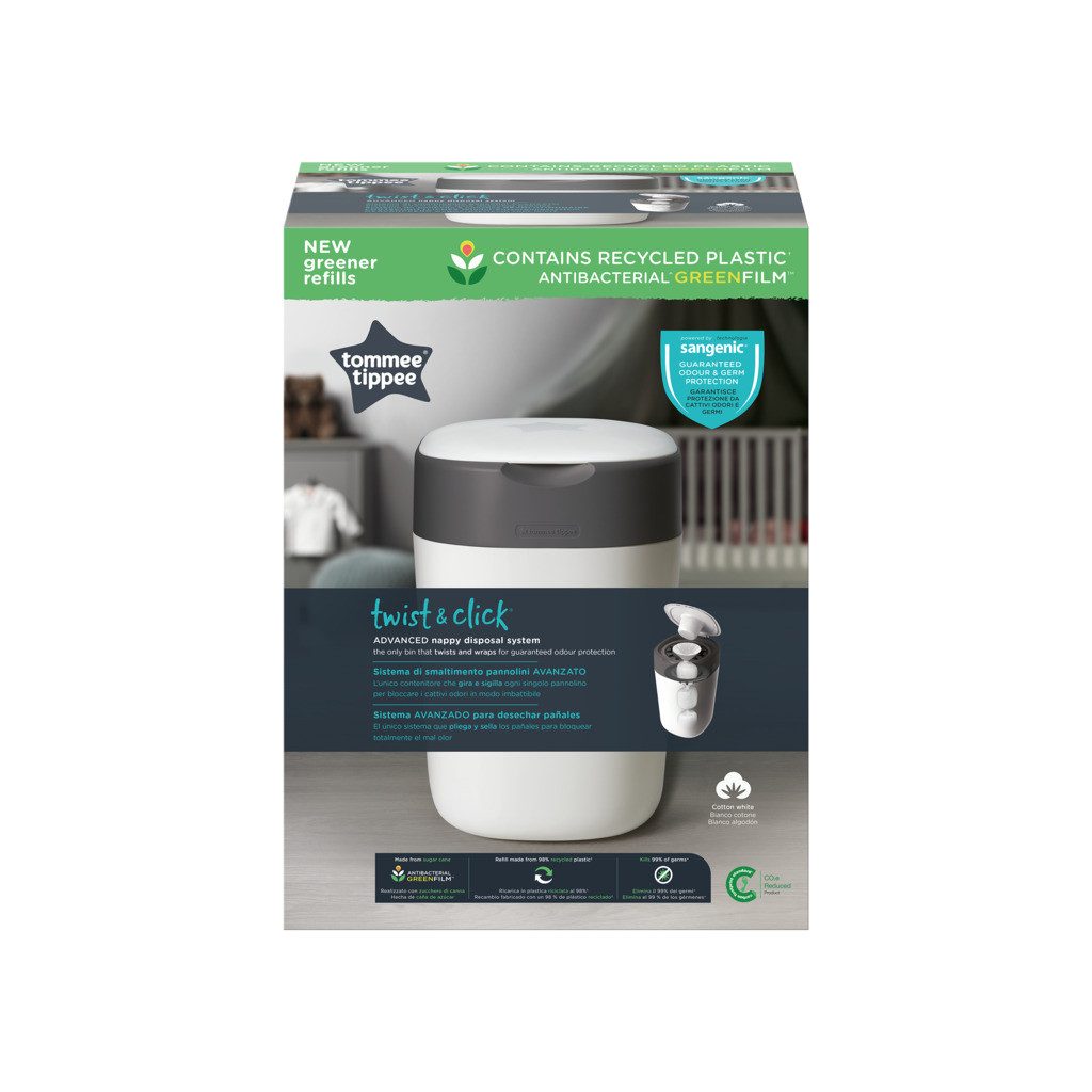 Tommee Tippee Twist&Click Sangenic pelenkatároló szemetes (kuka)